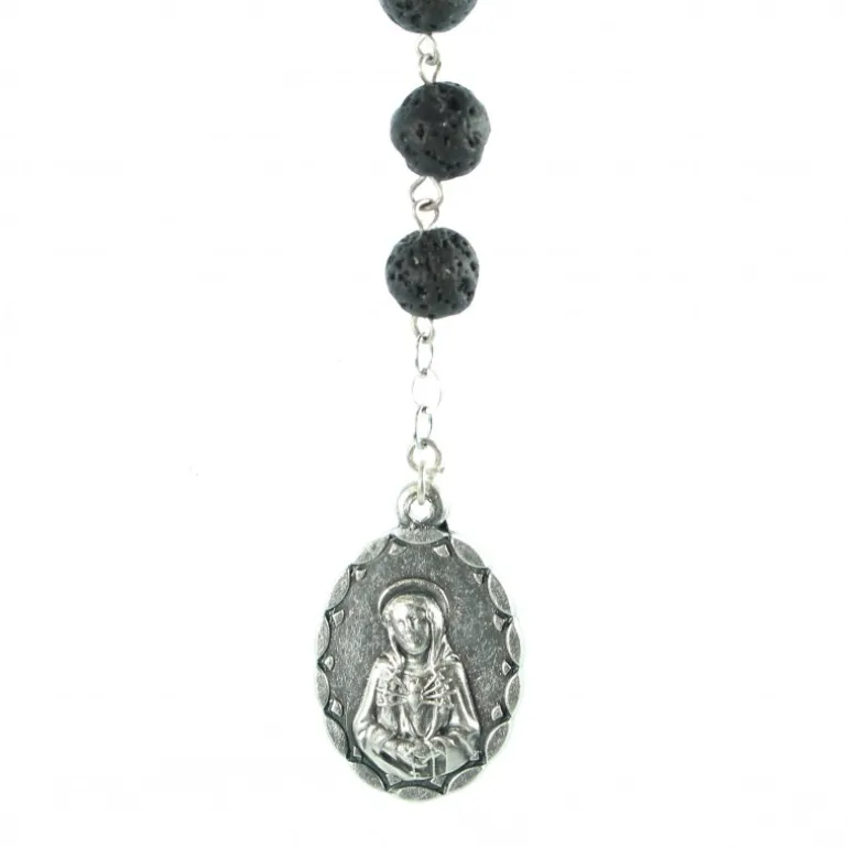 Palais du Rosaire Chapelet des 7 Douleurs de Marie avec sa boite^ Autre Chapelet De Devotion | Chapelet Pierre