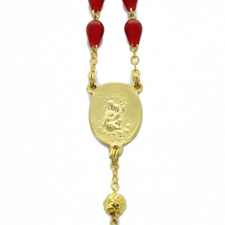 Palais du Rosaire Chapelet du Précieux Sang^ Autre Chapelet De Devotion | Chapelet Verre