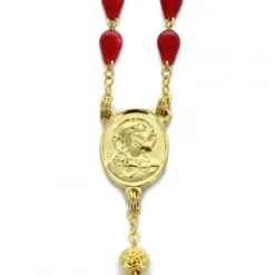 Palais du Rosaire Chapelet du Précieux Sang^ Autre Chapelet De Devotion | Chapelet Verre