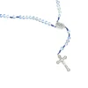 Palais du Rosaire Chapelet Eau de Lourdes avec grains en forme de coeur^ Chapelet Eau De Lourdes | Chapelet De Lourdes