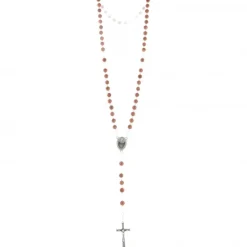 Palais du Rosaire Chapelet Eau de Lourdes avec grains paillettés^ Chapelet Eau De Lourdes | Chapelet De Lourdes