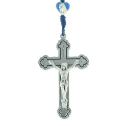 Palais du Rosaire Chapelet Eau de Lourdes avec grains en forme de coeur^ Chapelet Eau De Lourdes | Chapelet De Lourdes