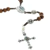 Palais du Rosaire Chapelet Eau de Lourdes et paters métal en forme de rose^ Chapelet Eau De Lourdes | Chapelet De Lourdes