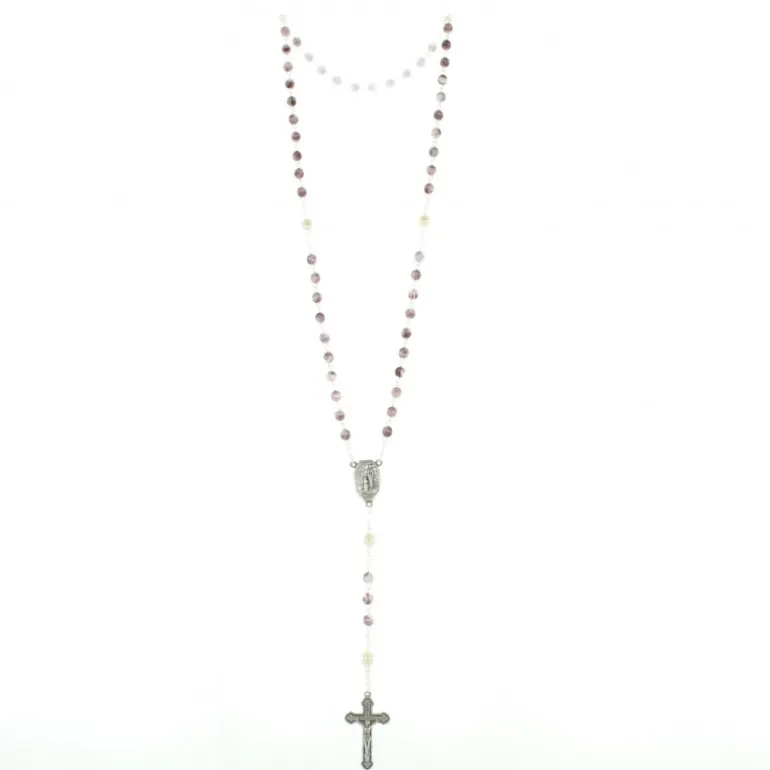 Palais du Rosaire Chapelet eau de Lourdes et coeur Apparition de Lourdes^ Chapelet Eau De Lourdes | Chapelet De Lourdes