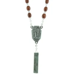 Palais du Rosaire Chapelet eau de Lourdes,les 20 mystères du Rosaire, grains bois^ Chapelet Eau De Lourdes | Chapelet De Lourdes