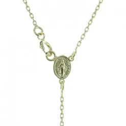 Palais du Rosaire Chapelet en Or de la Vierge Miraculeuse grains 2mm^ Chapelet Or