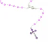 Palais du Rosaire Chapelet en verre coloré avec coeur Vierge Miraculeuse^ Chapelet De La Vierge Miraculeuse | Chapelet Verre