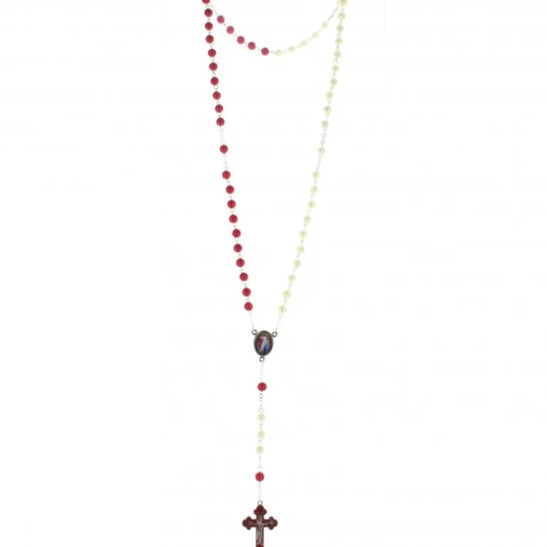 Palais du Rosaire Chapelet Jésus Miséricordieux et sa boîte^ Chapelet De Jésus Miséricordieux | Chapelet Verre