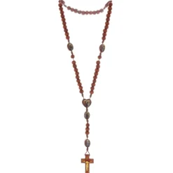 Palais du Rosaire Chapelet Marie qui défait les noeuds en corde coeur et paters images^ Chapelet De Marie Qui Défait Les Noeuds | Chapelet Corde