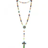 Palais du Rosaire Chapelet multicolor de l'Apparition de Lourdes pour enfant 8mm^ Chapelet Corde