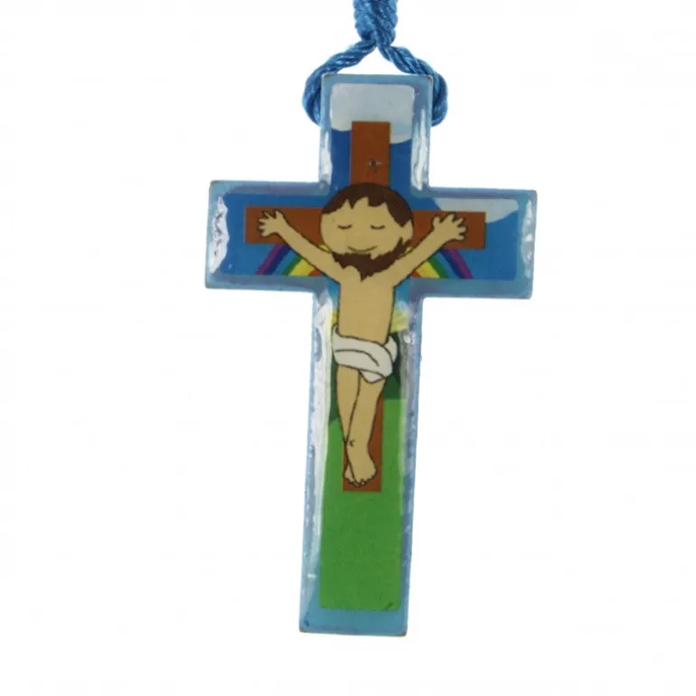 Palais du Rosaire Chapelet multicolor de l'Apparition de Lourdes pour enfant 8mm^ Chapelet Corde