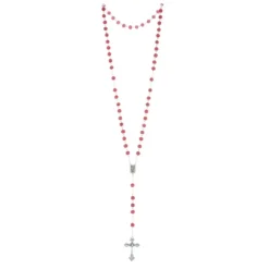 Palais du Rosaire Chapelet parfumé à la rose en boîte avec une prière^ Chapelet Bois | Chapelet De Lourdes