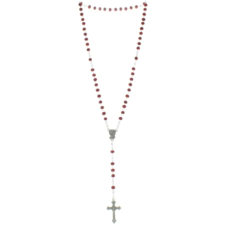 Palais du Rosaire Chapelet parfumé à la rose dans un étui ovale^ Chapelet De Lourdes | Chapelet Métal