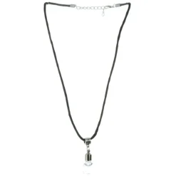 Palais du Rosaire Collier fantaisie avec une fiole à l'eau de Lourdes^ Collier Fantaisie