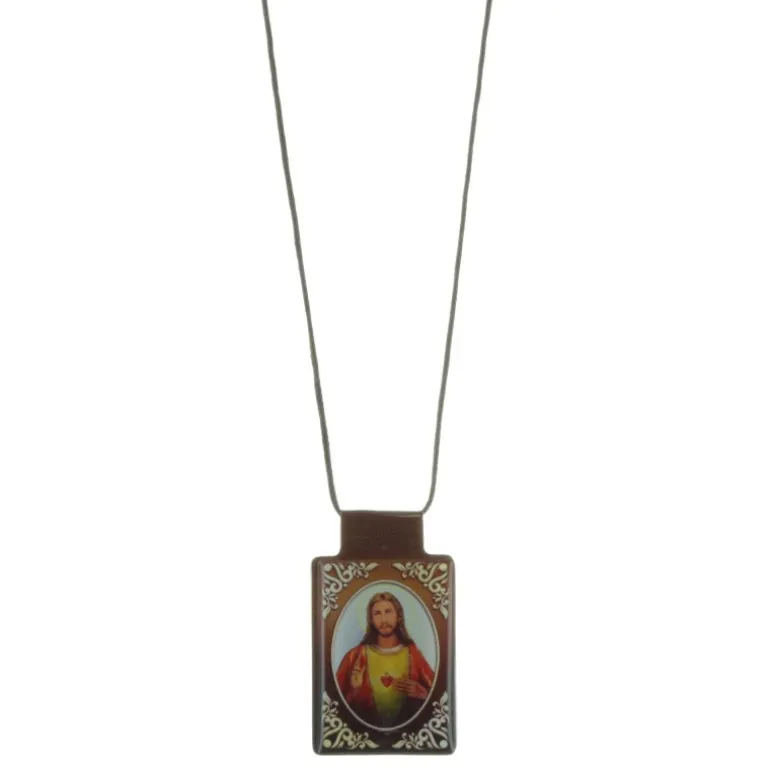 Palais du Rosaire Collier religieux scapulaire^ Collier Scapulaire