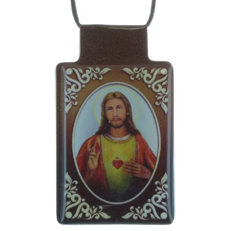 Palais du Rosaire Collier religieux scapulaire^ Collier Scapulaire