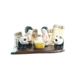 Palais du Rosaire Crèche Chine en céramique 8x7cm^ Crèche