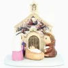 Palais du Rosaire Crèche d'Assise en céramique 8x7cm^ Crèche