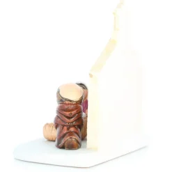 Palais du Rosaire Crèche d'Assise en céramique 8x7cm^ Crèche