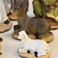 Palais du Rosaire Crèche en résine 11 personnages de 25cm^ Crèche