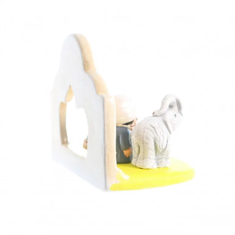 Palais du Rosaire Crèche Inde en céramique 8x7cm^ Crèche