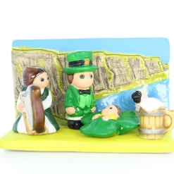 Palais du Rosaire Crèche Irlande en céramique 8x7cm^ Crèche