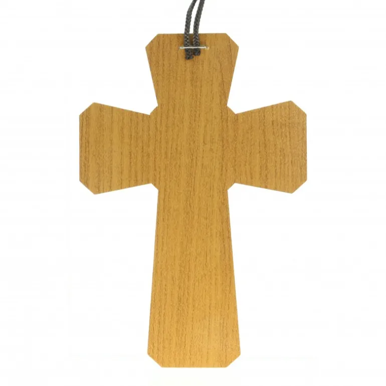Palais du Rosaire Croix de Saint Benoit en bois de 13cm^ Croix Religieuse
