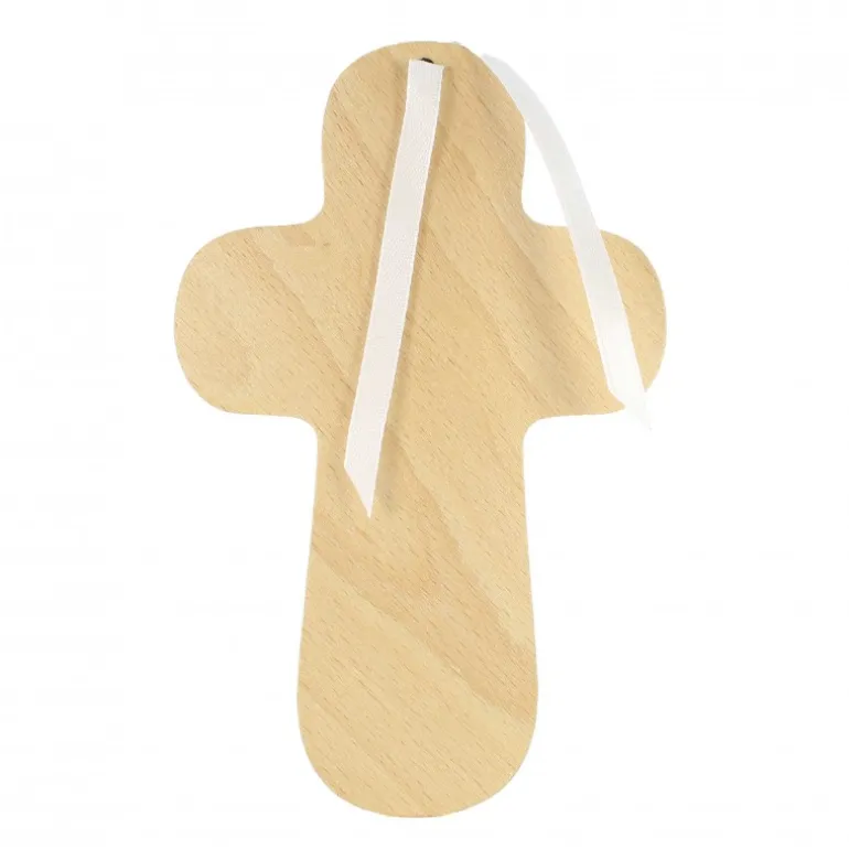Palais du Rosaire Croix de Saint Michel en bois de 15cm^ Croix Religieuse