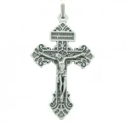 Palais du Rosaire Croix du Pardon en métal 5cm^ Médaille Et Croix Métal | Crucifix Métal