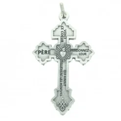 Palais du Rosaire Croix du Pardon en métal 5cm^ Médaille Et Croix Métal | Crucifix Métal