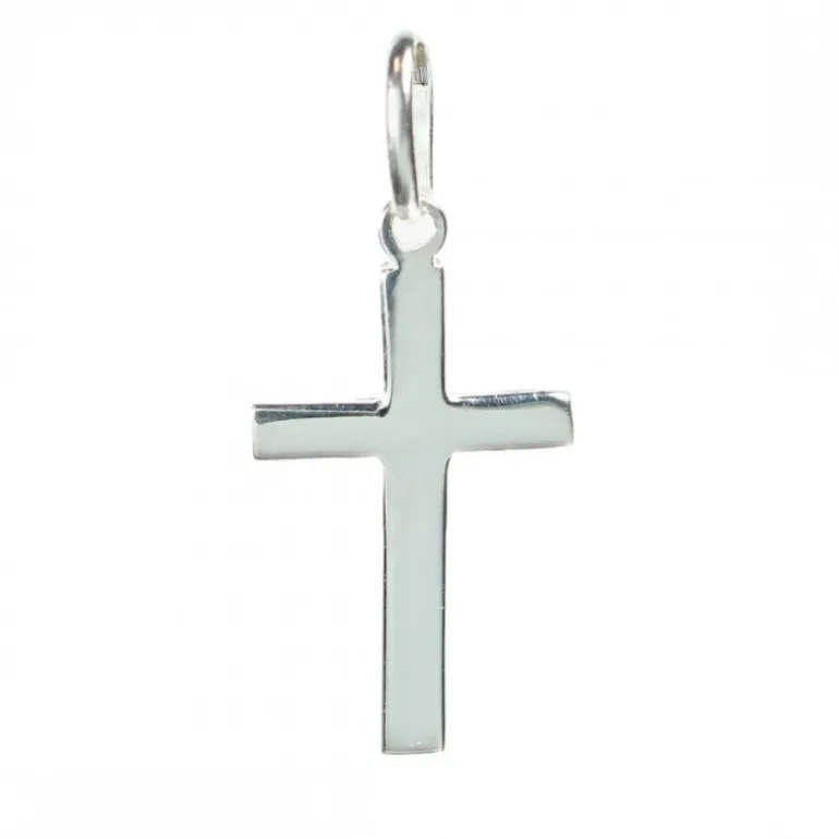Palais du Rosaire Croix en argent 35mm^ Croix En Pendentif | Médaille Et Croix Argent
