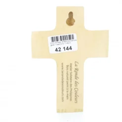 Palais du Rosaire Croix enfantine Cierge de 10cm^ Communion | Croix Religieuse