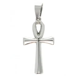 Palais du Rosaire Croix égyptienne en métal de 3cm^ Croix En Pendentif | Médaille Et Croix Métal