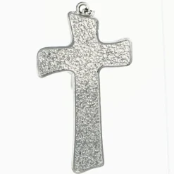 Palais du Rosaire Croix Jésus Miséricordieux et Christ crucifié en métal et résine 7cm^ Médaille Et Croix Métal