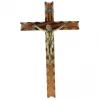 Palais du Rosaire Crucifix en bois avec le Christ en doré de 23 cm^ Crucifix Bois
