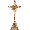 Palais du Rosaire Crucifix style baroque en résine 75cm^ Crucifix Résine | Statue De Grande Taille