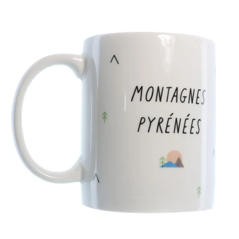 Palais du Rosaire Divers Mug de Lourdes et des Pyrénées^ Vaisselle De Lourdes