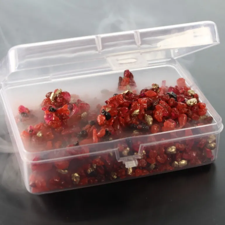 Palais du Rosaire Encens Naturel en Grains de Saint Expedit avec prière - Boîte 50g^ Encens En Grains