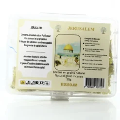 Palais du Rosaire Encens Naturel en Grains Jérusalem - Boîte 50g^ Encens En Grains