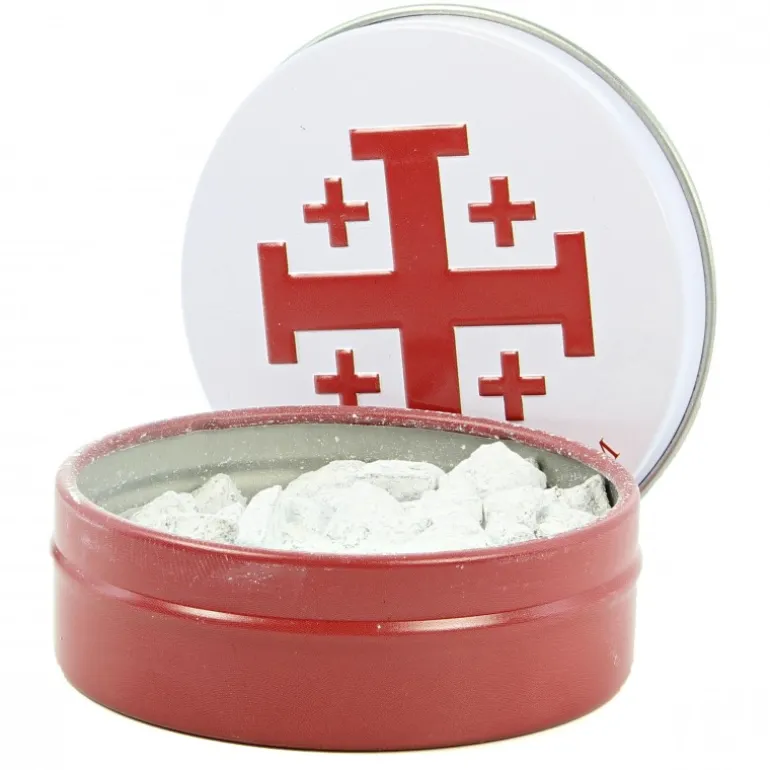 Palais du Rosaire Encens religieux fragrance Jasmin 30g en grains avec boîte métallique^ Encens En Grains