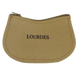 Palais du Rosaire Etui à chapelet de Lourdes en cuir avec une fermeture éclair^ Etui À Chapelet