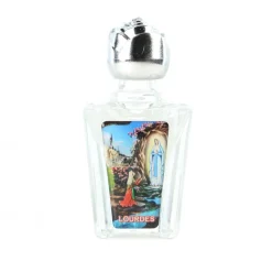 Palais du Rosaire Flacon en verre rempli d'eau de Lourdes 40ml^ Flacon Eau De Lourdes