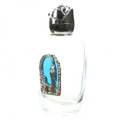 Palais du Rosaire Flacon verre 30ml d'eau de Lourdes avec Apparition bleue^ Flacon Eau De Lourdes