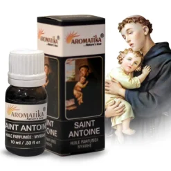 Palais du Rosaire Huile essentielle religieuse Saint Antoine au parfum de myrrhe 10ml^ Huile Religieuse