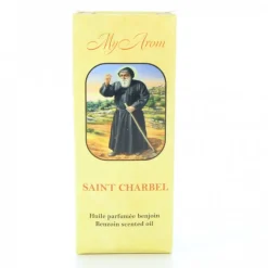 Palais du Rosaire Huile essentielle religieuse Saint Charbel parfumée benjoin 10ml^ Huile Religieuse