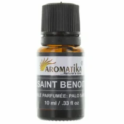 Palais du Rosaire Huile essentielle religieuse Saint Benoît parfumée au palo santo 10ml^ Huile Religieuse