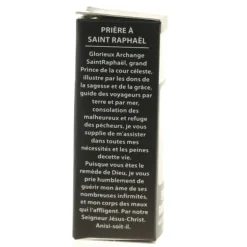Palais du Rosaire Huile essentielle religieuse Saint Raphaël parfumée au musc de 10ml^ Huile Religieuse