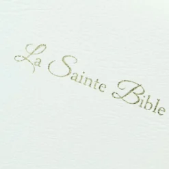 Palais du Rosaire La Sainte Bible - Gros Caractères - Bible Segond 1910 - Couverture simili cuir - Zipper - Tranche or - Onglets^ Bible Catholique | Livre De Prière