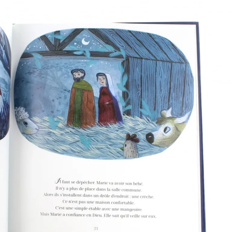 Palais du Rosaire Livre La véritable histoire de Noël racontée aux enfants^Enfant Décoration De Noël | Livre Pour Enfant