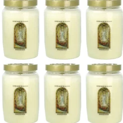 Palais du Rosaire Lot de 6 Bougies de dévotion 3 jours Notre Dame de Lourdes^ Bougie De Dévotion